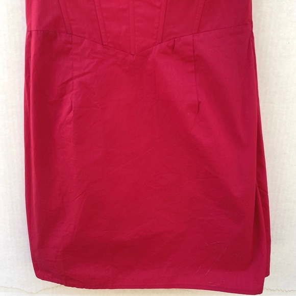 NWOT Princess Polly Womens size 6 red Ivy Corset sexy mini strapless dress👇🏼 - Picture 5 of 8